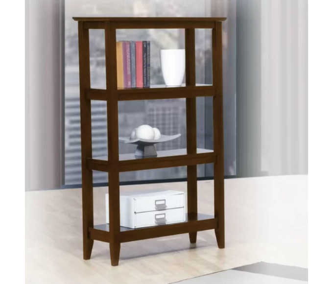 Quadra Bookshelf - Walnut